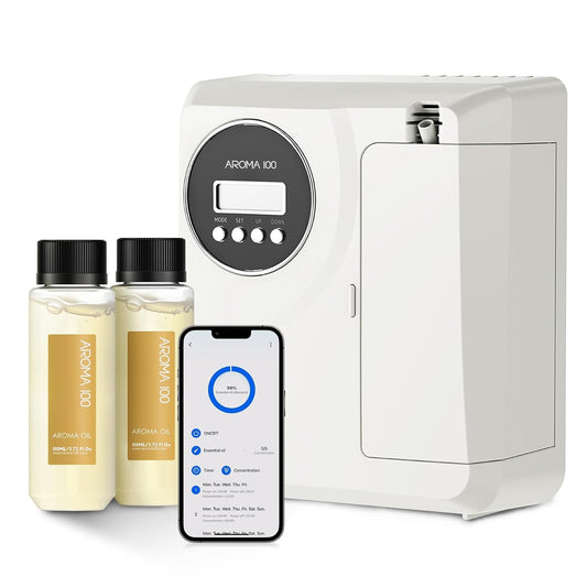 Waterless Diffuser Include Essential Oil