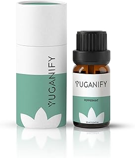 Peppermint Essential Oil – 100% Pure Undiluted Mentha Piperita – Natural Aromatherapy for Diffuser, Hair, Scalp & DIY Blends – Steam Distilled – 10 mL