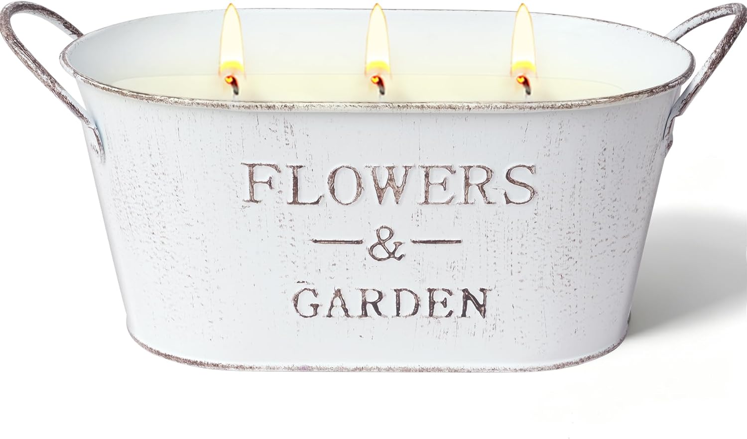 Citronella Candles Outdoor, 30oz Large Citronella Candles for Patio Yard Home, 3-Wick Natural Soy Wax Lemongrass Scented Candle, 150 Hours Long Lasting Burning Candle for Garden Balcony Camping