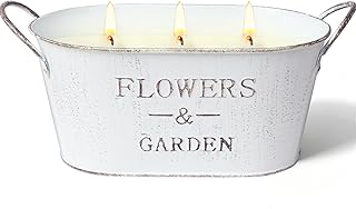 Citronella Candles Outdoor, 30oz Large Citronella Candles for Patio Yard Home, 3-Wick Natural Soy Wax Lemongrass Scented Candle, 150 Hours Long Lasting Burning Candle for Garden Balcony Camping
