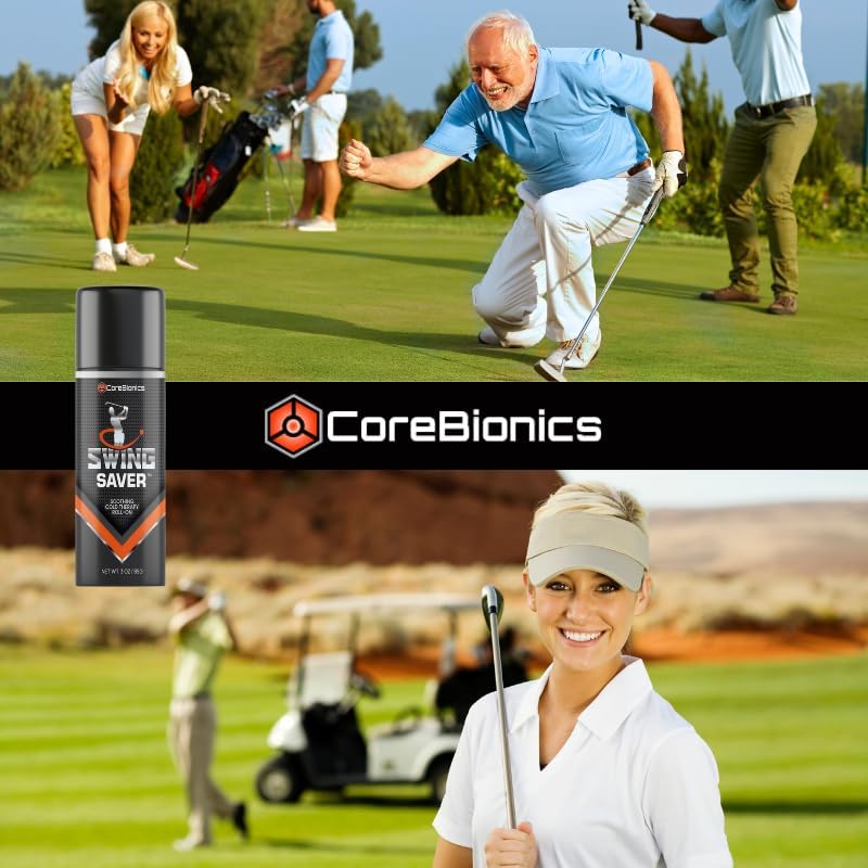 Swing Saver Roll-On: Powerful Pain Relief for Muscles & Joints, Golf Swing Enhancer