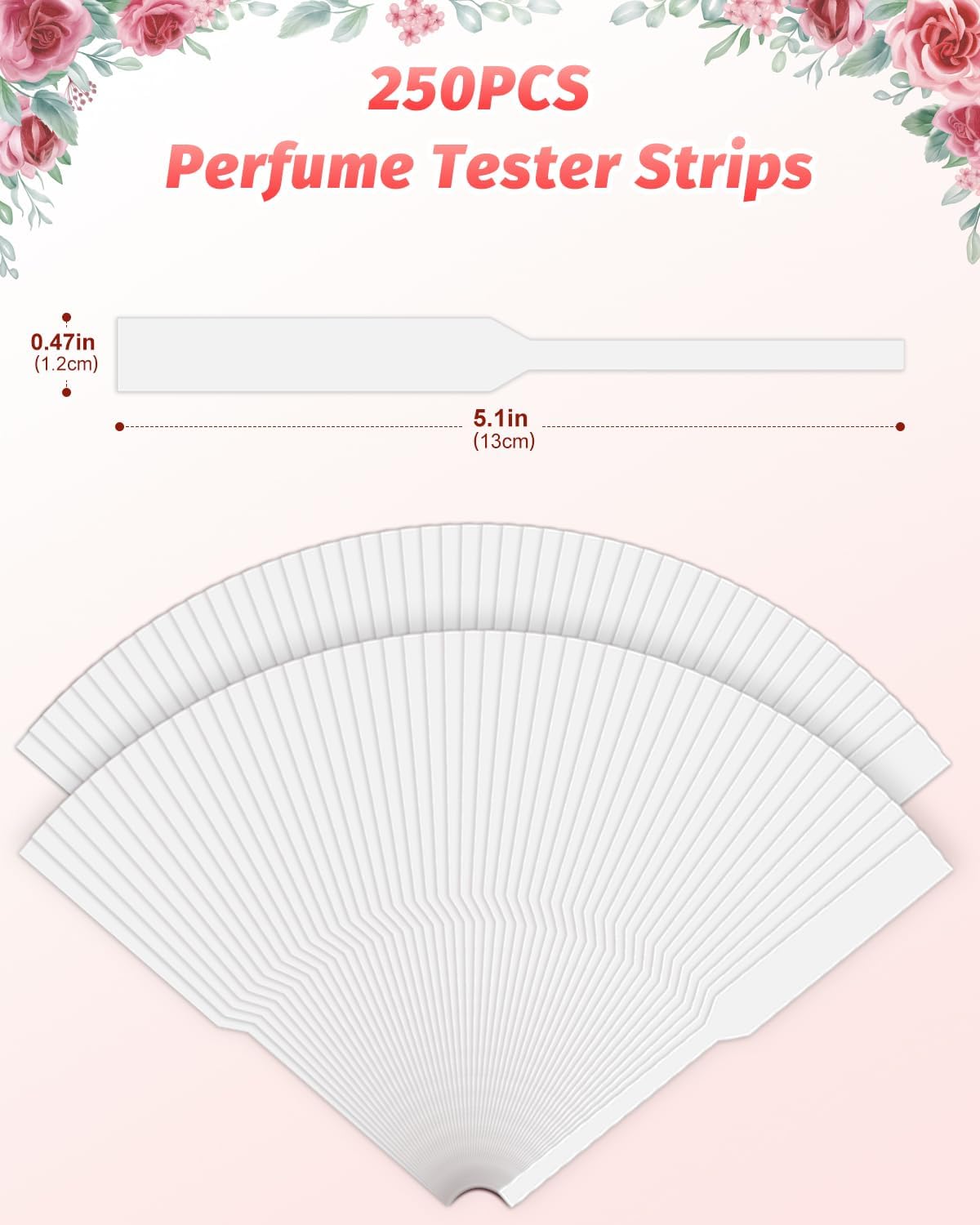 250 Pack Perfume Tester Strips