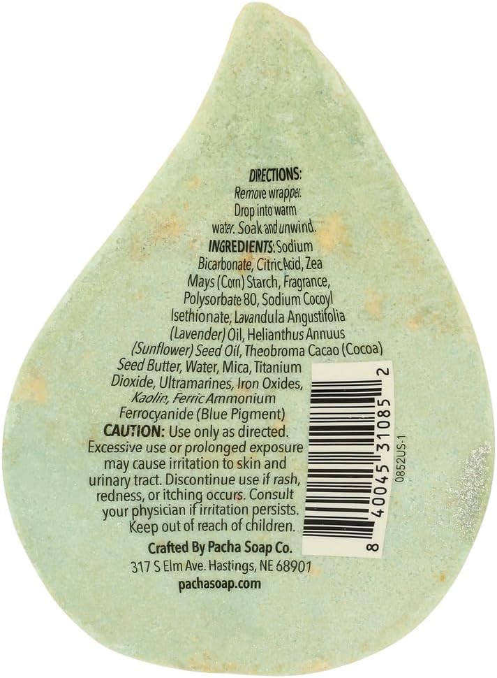 Pacha SOAP Vanilla & Sage Bath Bomb, 5 OZ