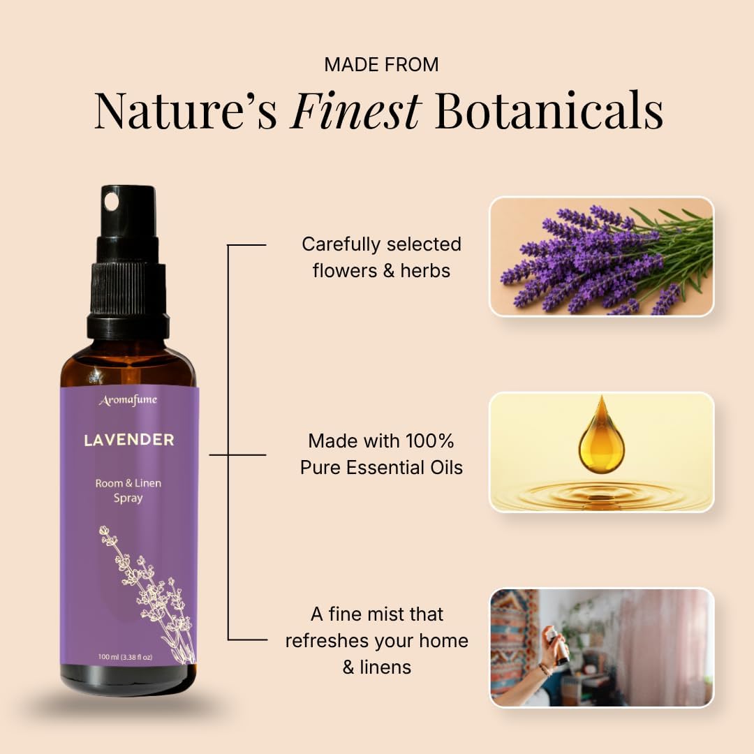 Lavender Air Freshener Spray for Room