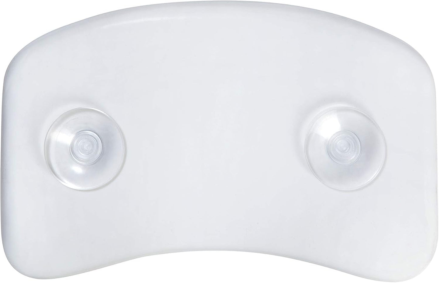 Bath Bliss Luxury Cooling Gel Beaded Bath Tub Pillow | Suction Cup Backing | Bathtub Experience | Suction Cup Backing | White