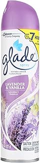 Glade Aerosol Air Freshener, Lavender & Vanilla 8 oz