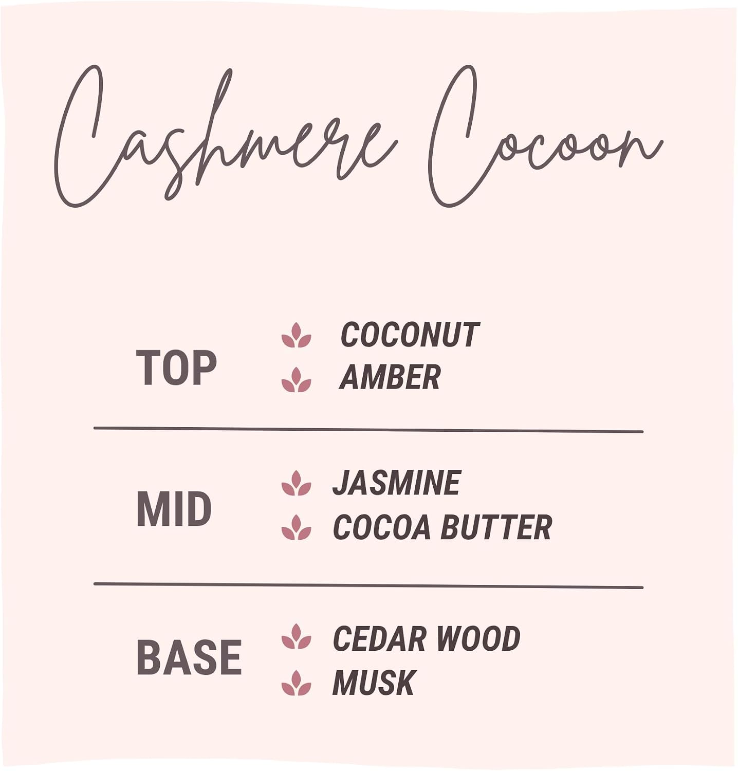 Cashmere Cocoon Luxury Small Space Air & Linen Freshener Spray - Creamy Coconut + Amber Musk - Artisan Blended Home Fragrance - Non Toxic Room Spray + Odor Eliminator - 2 oz Travel Size