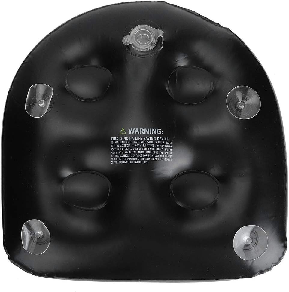 Spa Cushion, Back Pad Spa Cushion, Waterproof Inflatable Bathtub Pillow, Bath Seat Cushion for All Spas and Hot Tubs