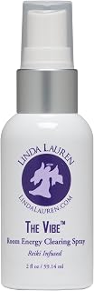 The Vibe Spray, Room Cleansing Spray, Made With Essential Oils, Use To Cleanse Negative Energy, Alternative For Smudging and Burning of Sage, Made in USA, By Linda Lauren