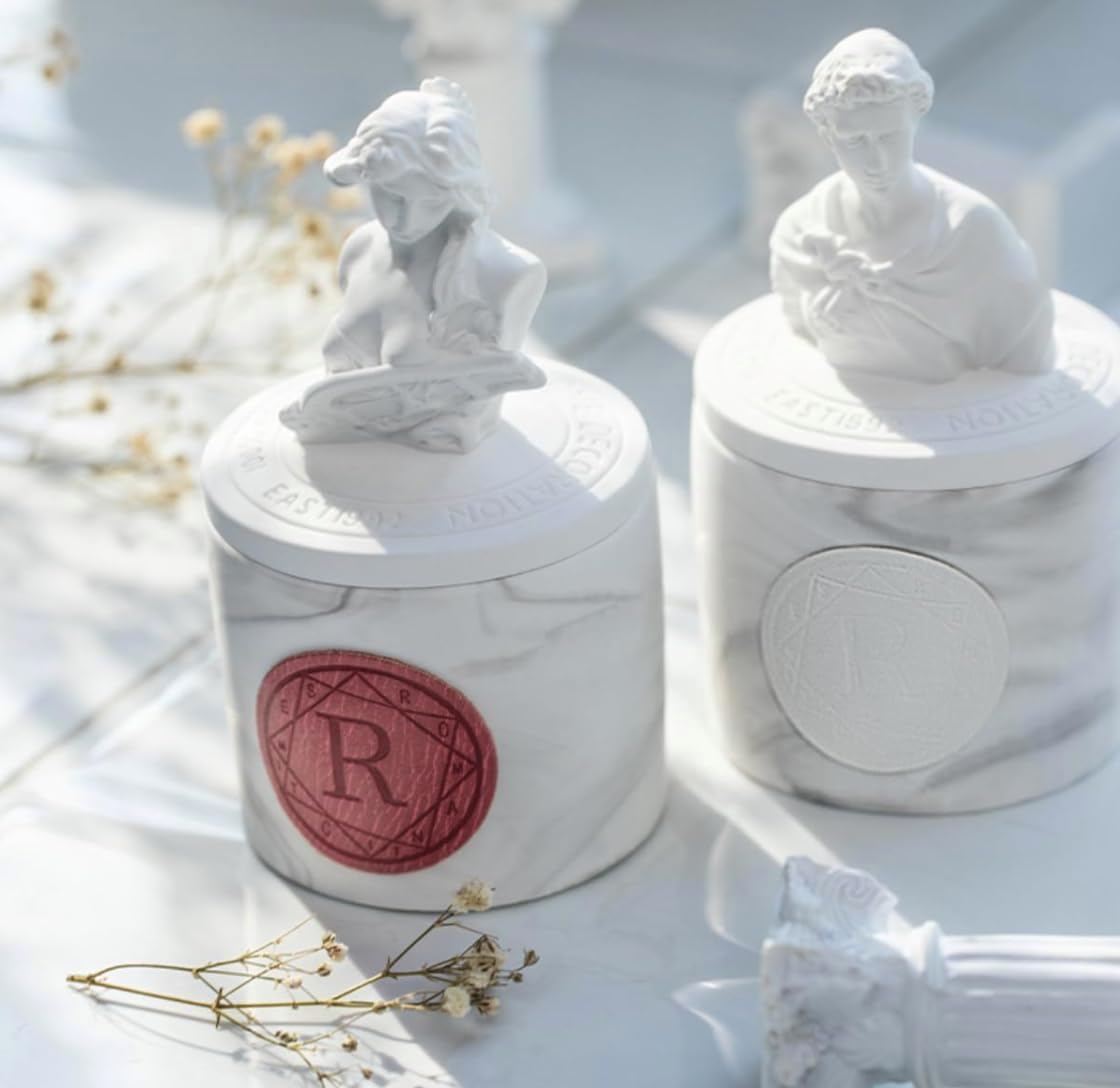 David Statue Scented Candle - Large Bust, Hand Poured Aroma for Home