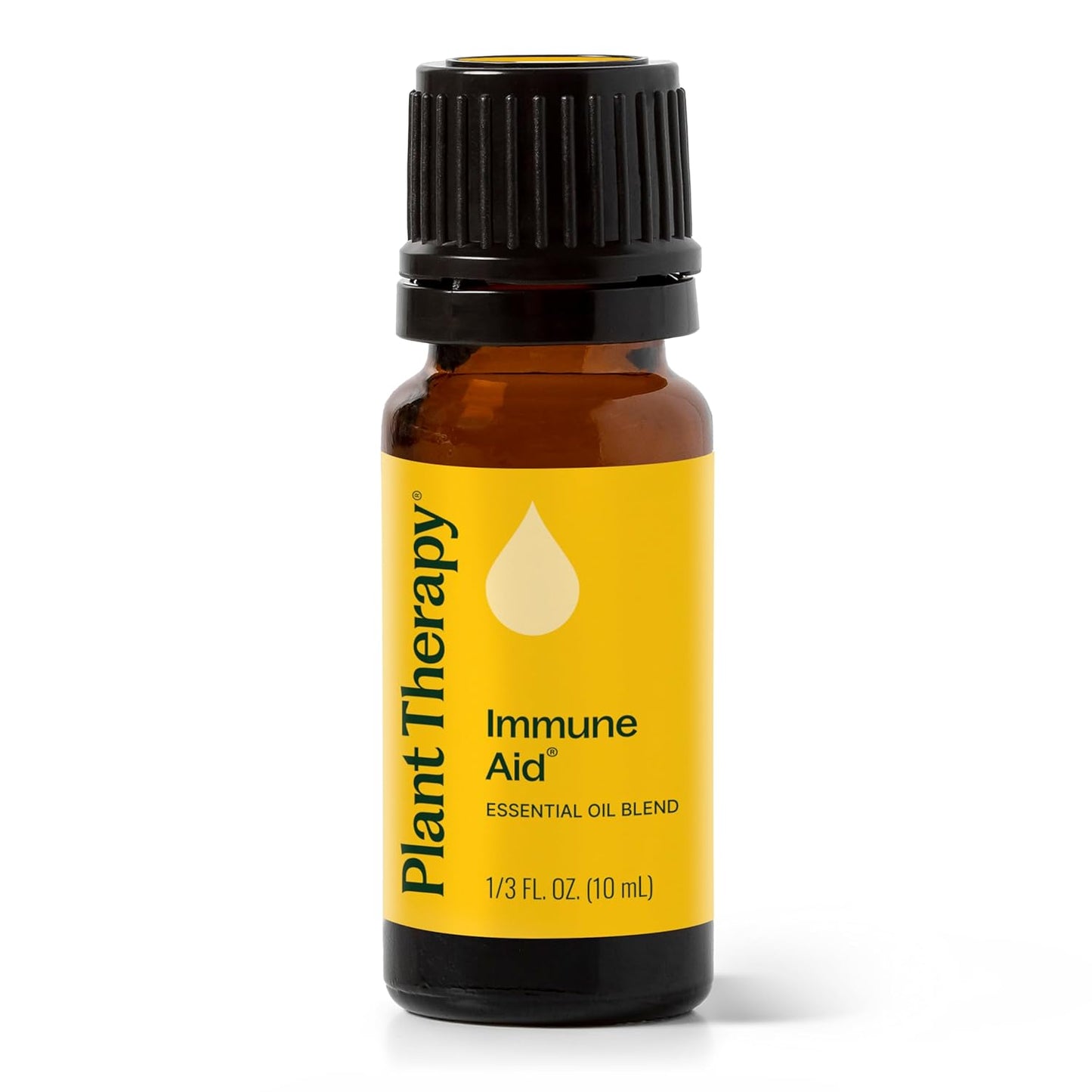 Plant Therapy Immune Aid Essential Oil Blend 10 mL (1/3 oz) 100% Pure, Undiluted, Natural Aromatherapy, Natural Immune Support, Fresh Scent