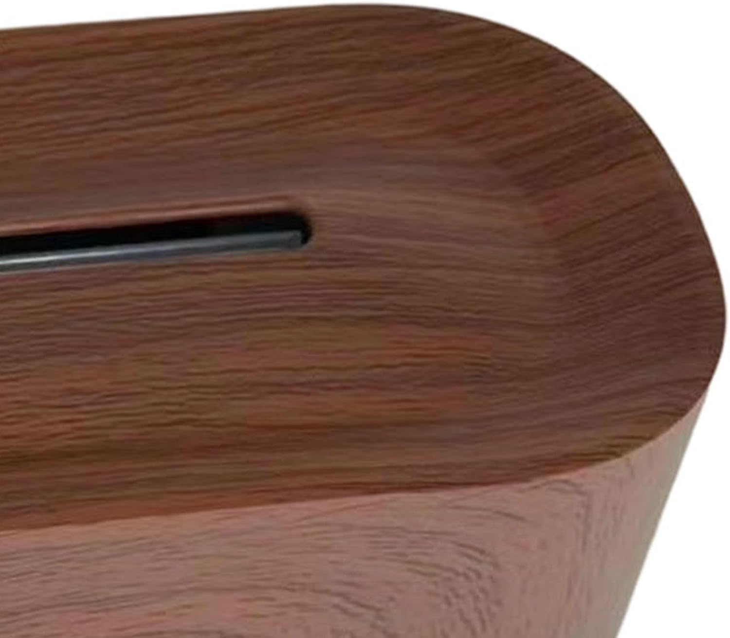 Luqeeg Essential Oil Diffuser, 220ml Aromatherapy Diffuser with 7 Color Changing Lights and Effect, Ultrasonic Humidifier for Home Office Bedroom (Dark Wood Grain)
