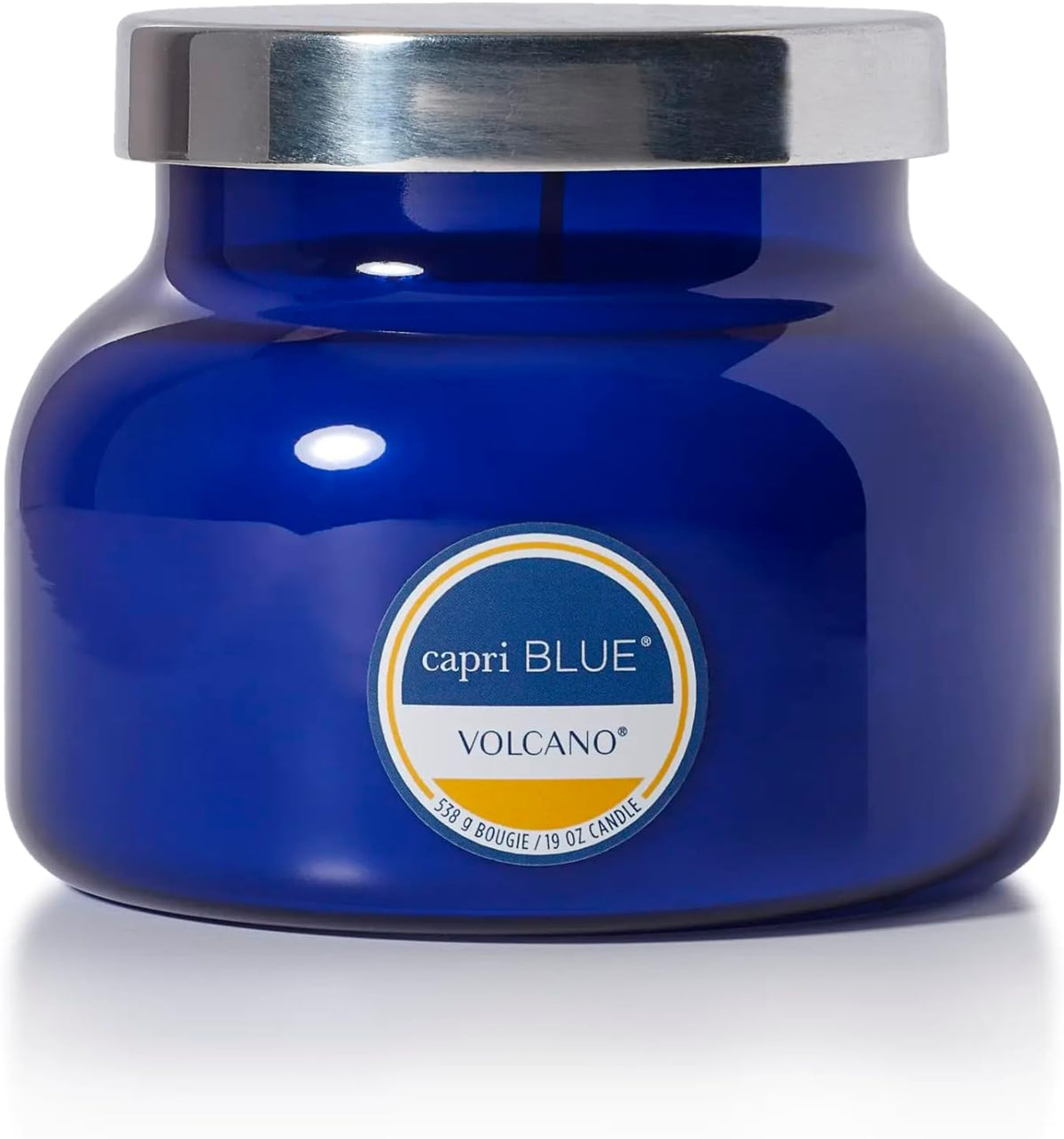 Capri Blue Volcano Scented Candles - Luxury Glass Jar Candles for Home Scented with Tropical Fruit & Sugared Citrus - Soy Wax