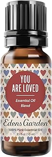 Edens Garden You are Loved Essential Oil Blend – Romance & Mother’s Day Gift, 100% Pure Undiluted Aromatherapy for Natural Wellness & Special Occasions - 10 ml (.33 fl oz)