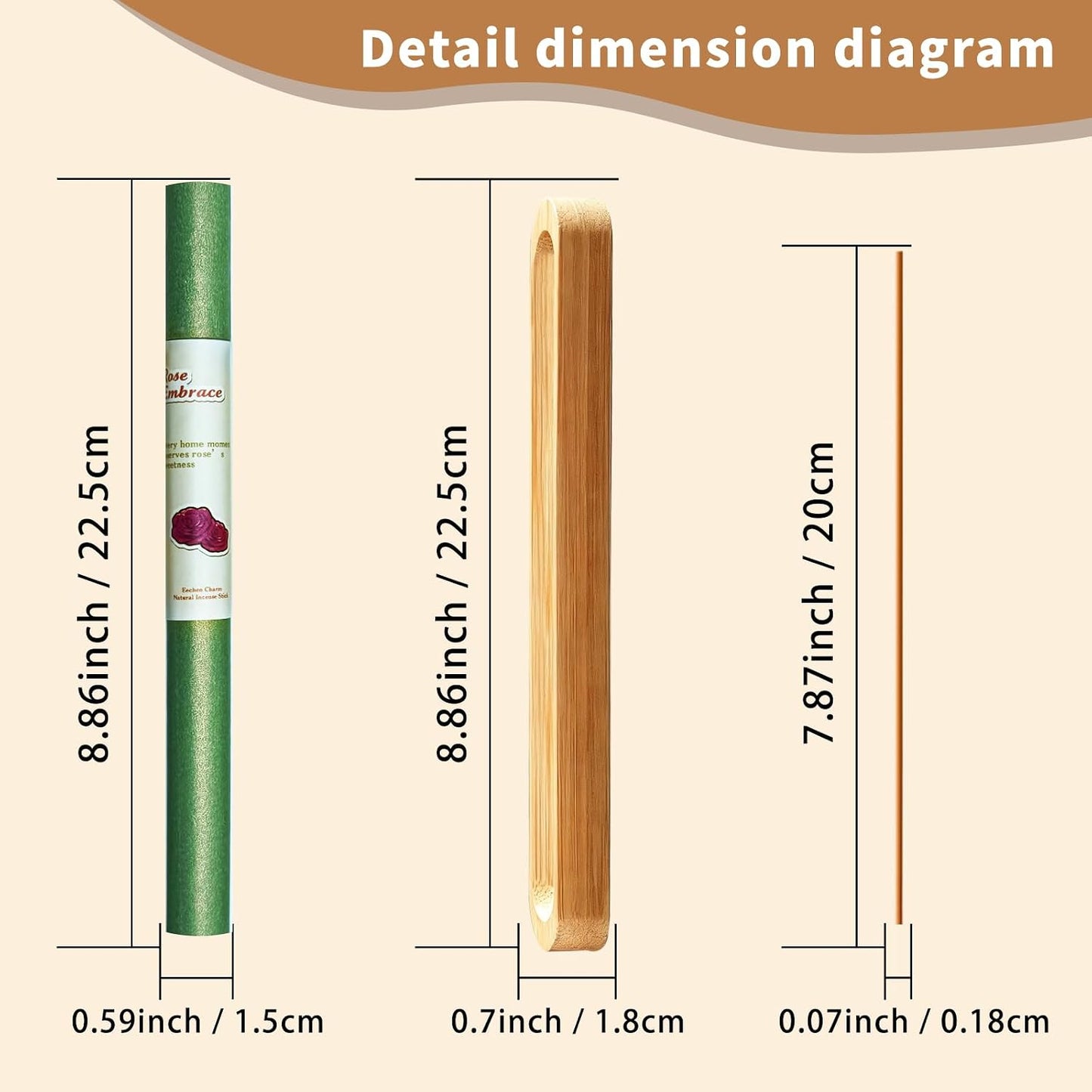 8 Scents Incense Sticks Variety Pack - 200 Bulk Sticks, Sandalwood Floral & More, 7.87 Inch Long Lasting Natural Aromatherapy Incense for Meditation Yoga Home Fragrance