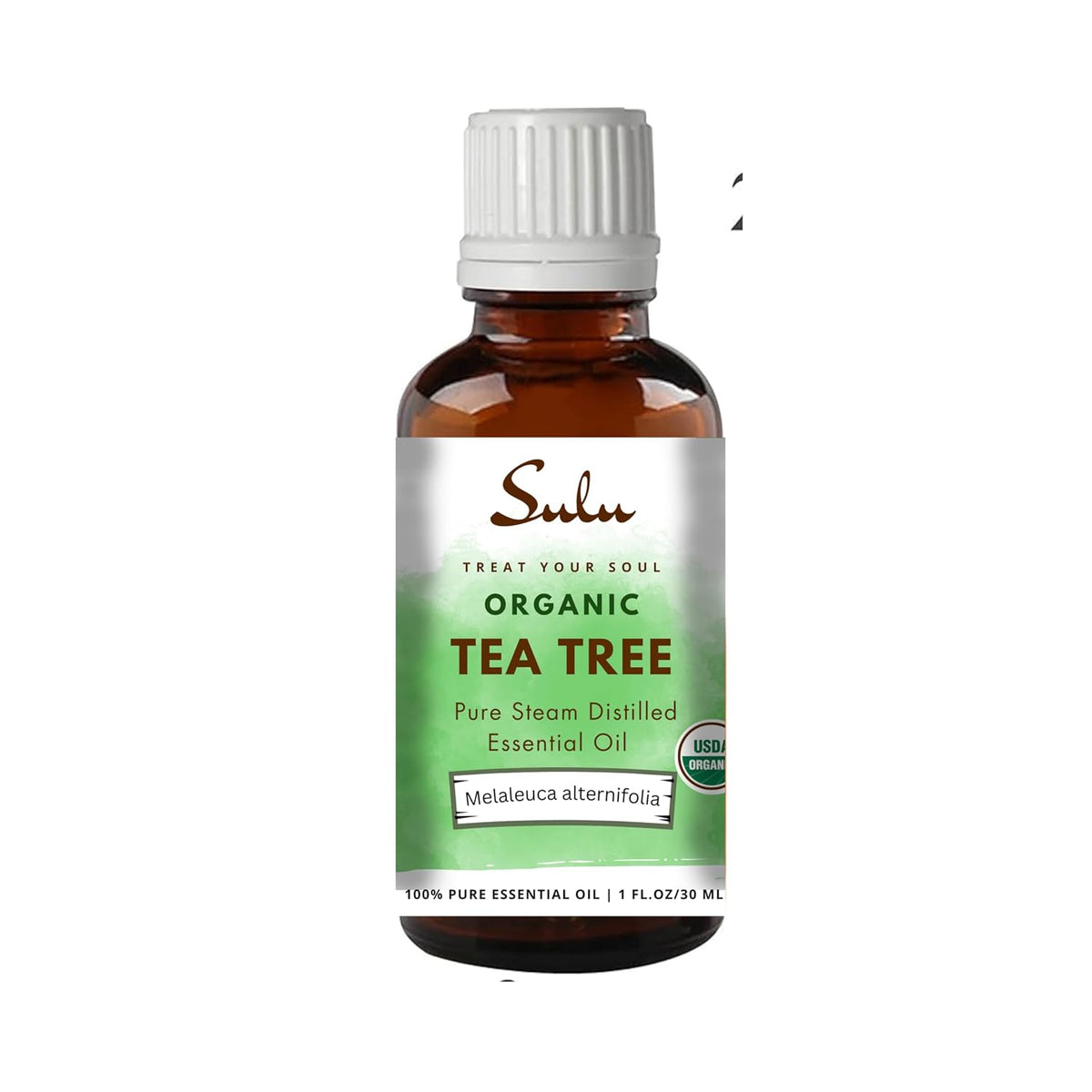 Pure USDA Certified Organic Tea Tree Essential Oil (59 ml / 2 fl.oz)