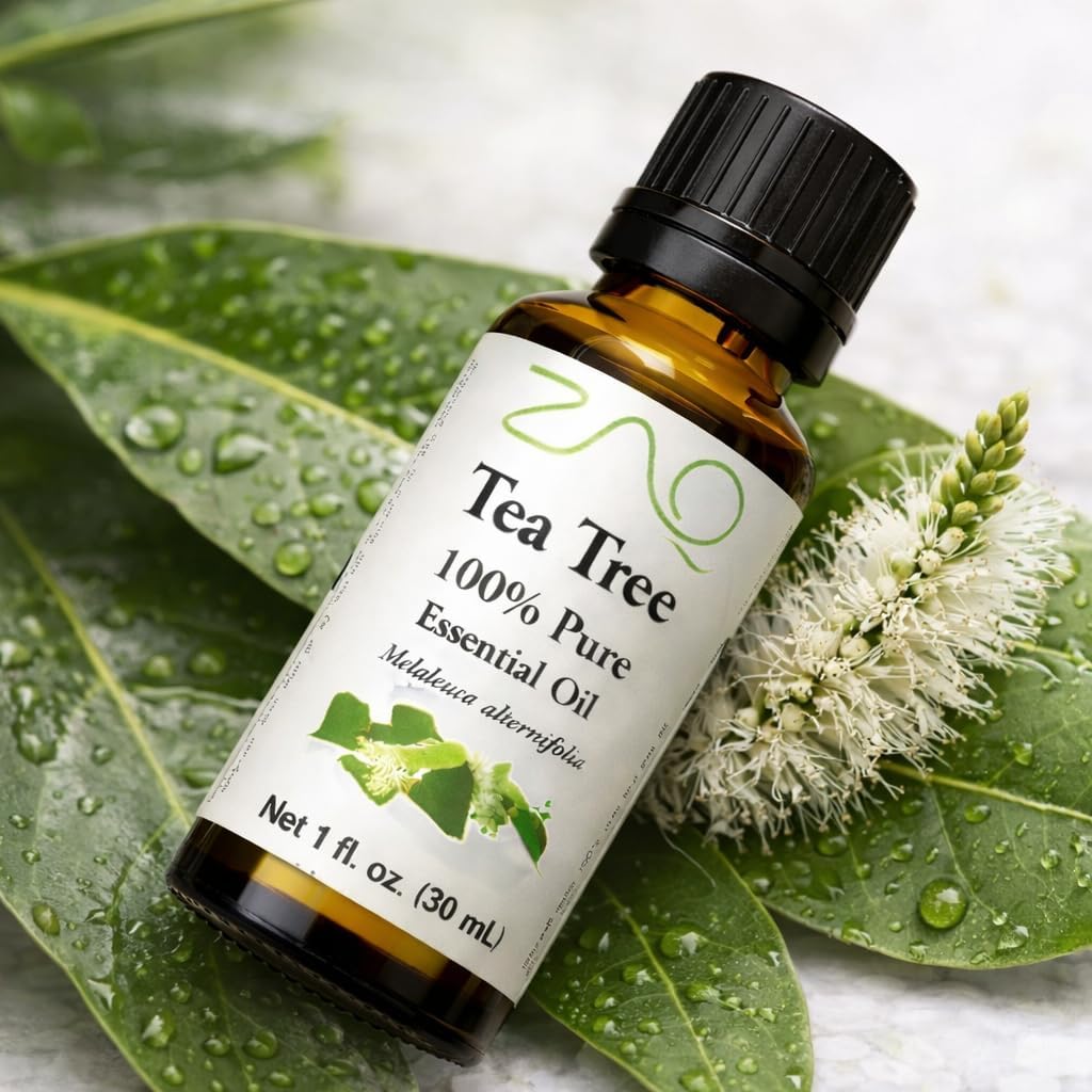 ZAQ 100 Percent Pure Aromatherapy Essential Oil, Tea Tree