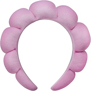 Evereden Kids Spa Headband: Soft, Adorable Terry Fabric Spa Headbands for Girls - Stylish Sponge Fabric Headbands for Face Washing, Putting on Face Paint, or Just Having Fun