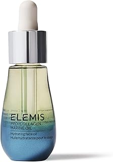 ELEMIS Pro-Collagen Marine Oil 15ml, Lightweight Face Oil To Hydrate, Nourish & Improve Skin Texture