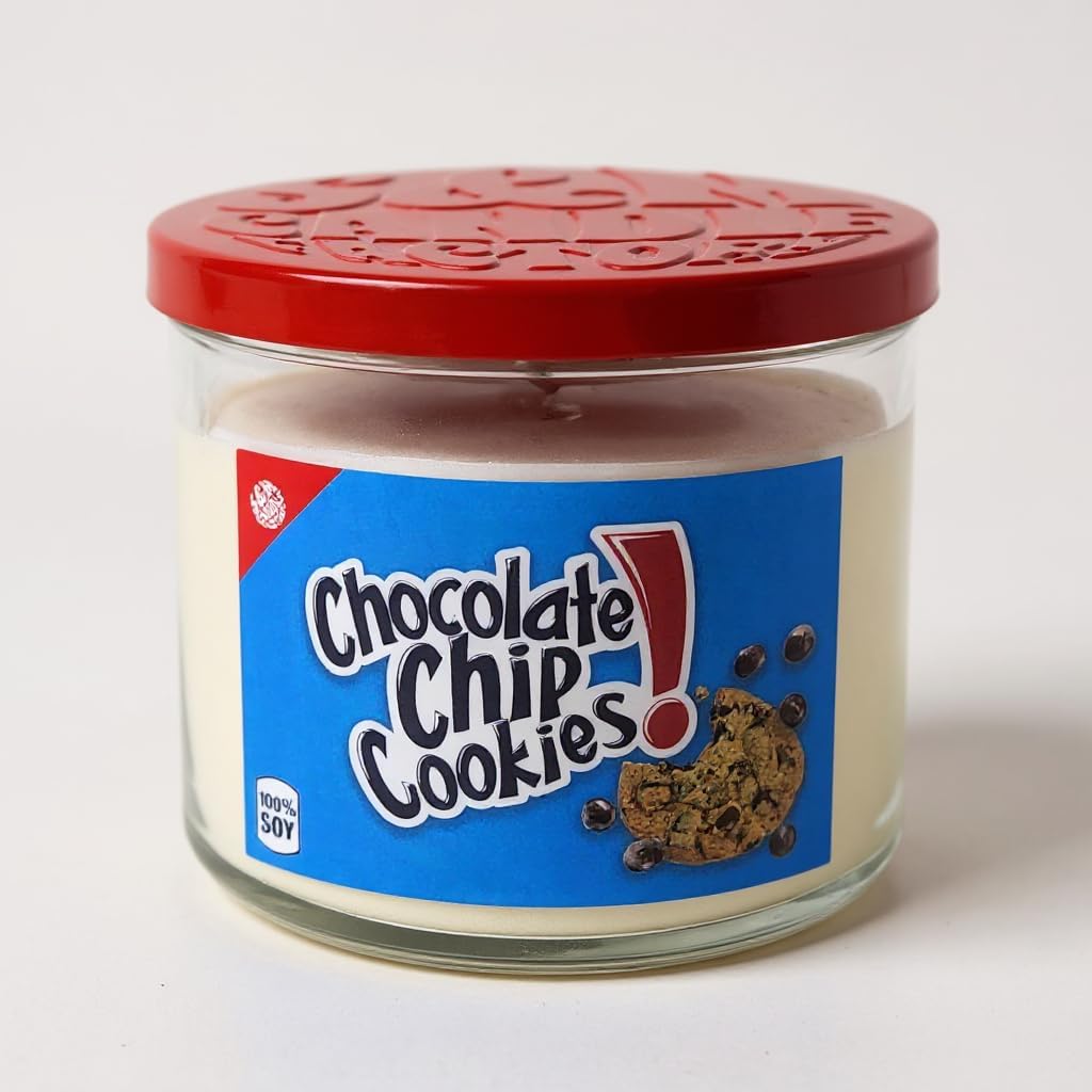 Chocolate Chip Cookies Candle ~ 3 Wick ~ Premium Coconut & Soy Wax