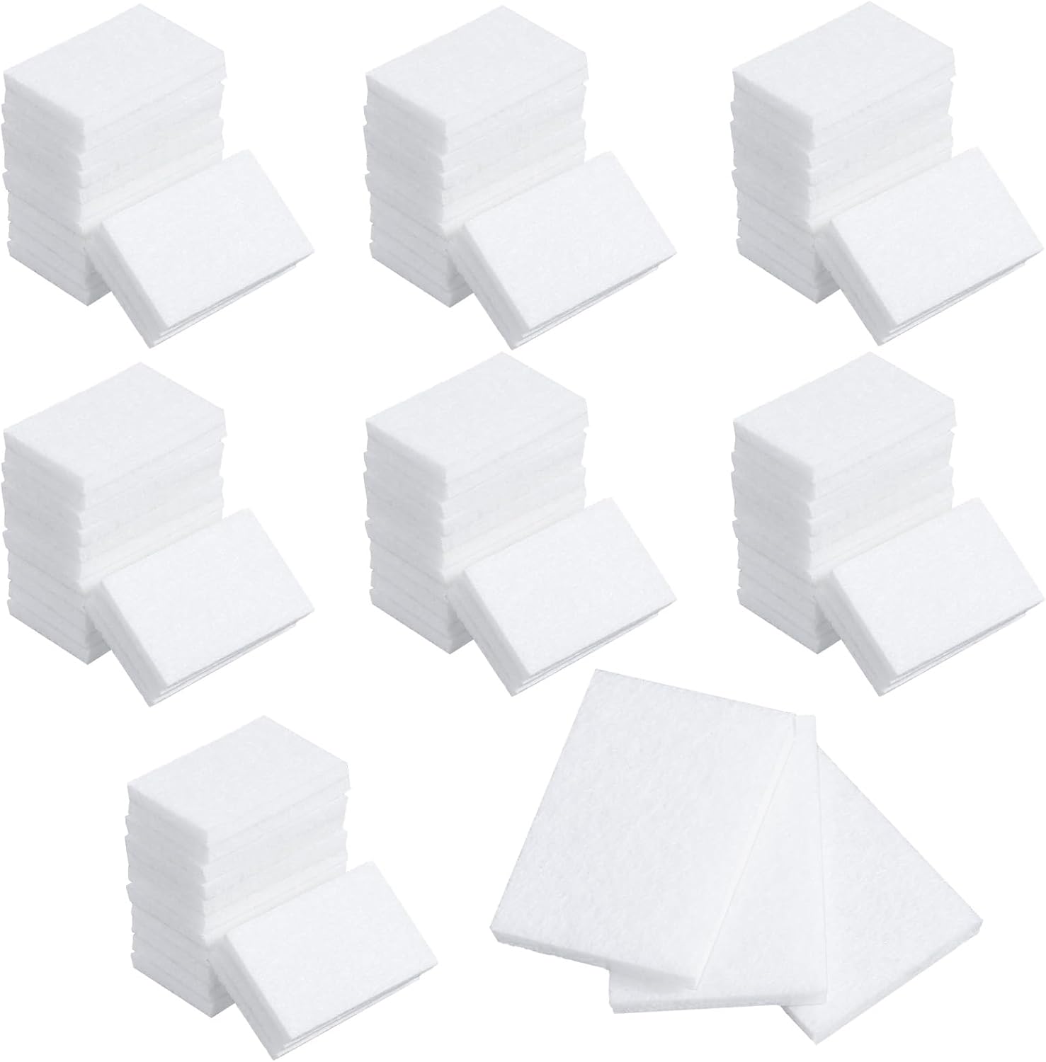 100 PCS Unscented Aroma Pads, 1.2x0.9 White Essential Oil Pads Aroma Oil Refill Pad Perfume Diffusers Humidifier Refill Pad Replacement for Home Electronic Equipment Locket Scent Ball Plug-in Diffuser