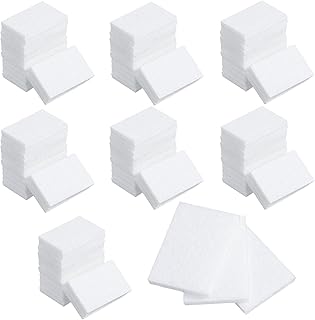 100 PCS Unscented Aroma Pads, 1.2x0.9 White Essential Oil Pads Aroma Oil Refill Pad Perfume Diffusers Humidifier Refill Pad Replacement for Home Electronic Equipment Locket Scent Ball Plug-in Diffuser