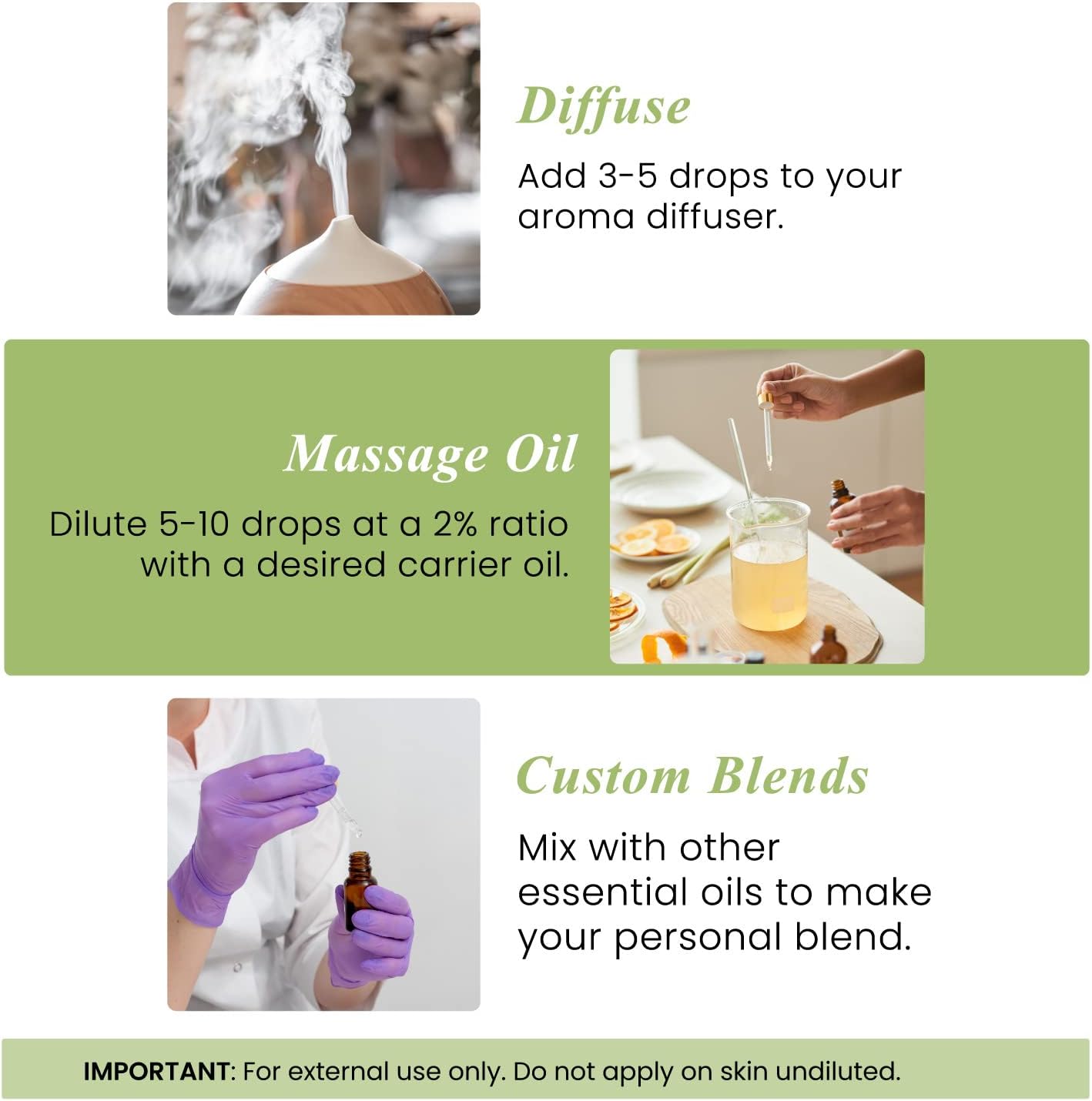 Handcraft Blends Clear & Fresh Set: Peppermint and Eucalyptus Essential Oils – (2 x 4 Fl Oz) – 100% Pure & Natural – for Diffuser, Aromatherapy, and DIY Projects