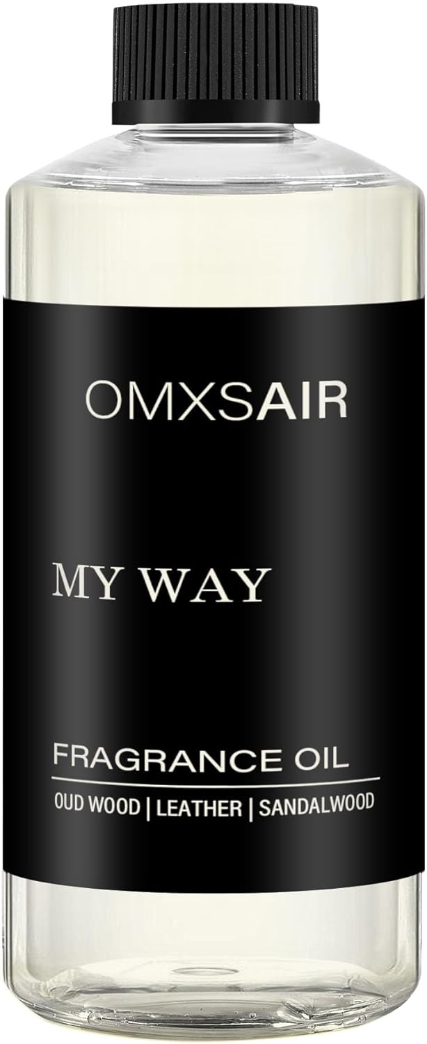 My Way Hotel Diffuser Oil & waterless Diffuser Essential Oil Home & Office Luxury Scents 500ml - Comforting Sandalwood, Cedarwood & Iris - Aromatherapy Oil Blends Premium Fragrance Oils for Diffuser