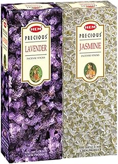 Hem Lavender & Jasmine Incense Sticks – Pack of 2 Boxes (240 Sticks Total) – Calming Floral Aroma for Relaxation, Meditation & Home Fragrance