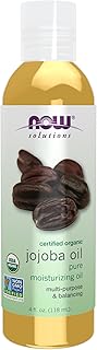 NOW Solutions Organic Jojoba Essential Oil, 4-Ounce