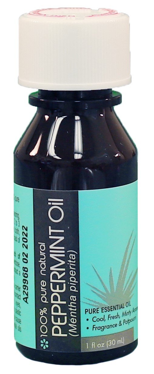 Peppermint Oil, Pure & Natural Essential Oil, 1 oz.