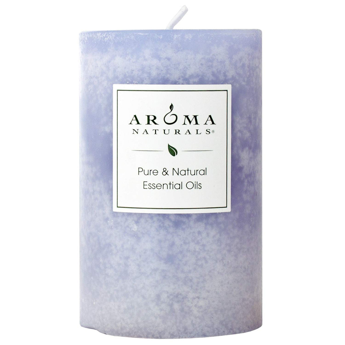Aroma Naturals Essential Oil Tranquility Pillar Candle