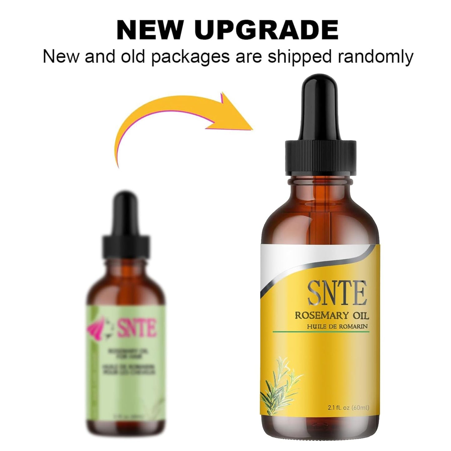 Rosemary Hair Growth Oil for Repairing Hair, Relieving Dryness and Split Ends - 2.1 fl oz