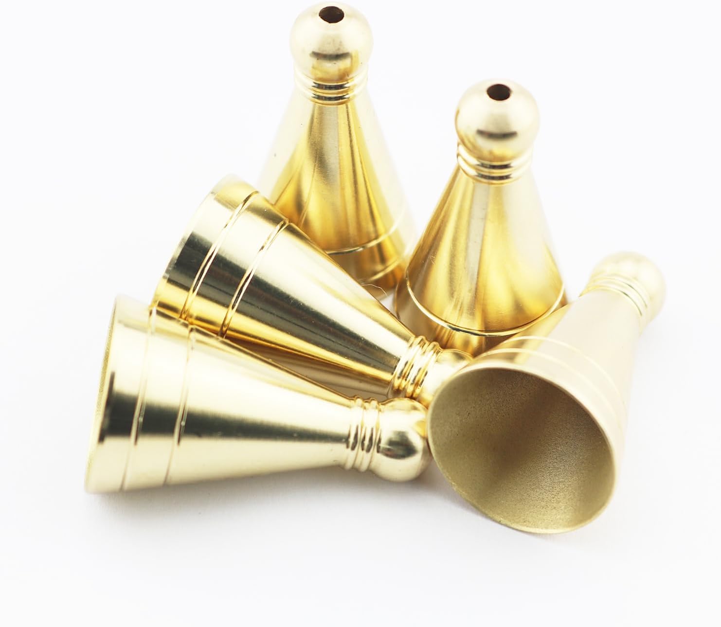 6PCS Incense Cone Making Kit with Brass Press for Incense Cones 0.63 x 0.63 x 1.18 inches for Living Rooms Offices Meditation Rooms Yoga Studios Hotels Bars and Tea Rooms
