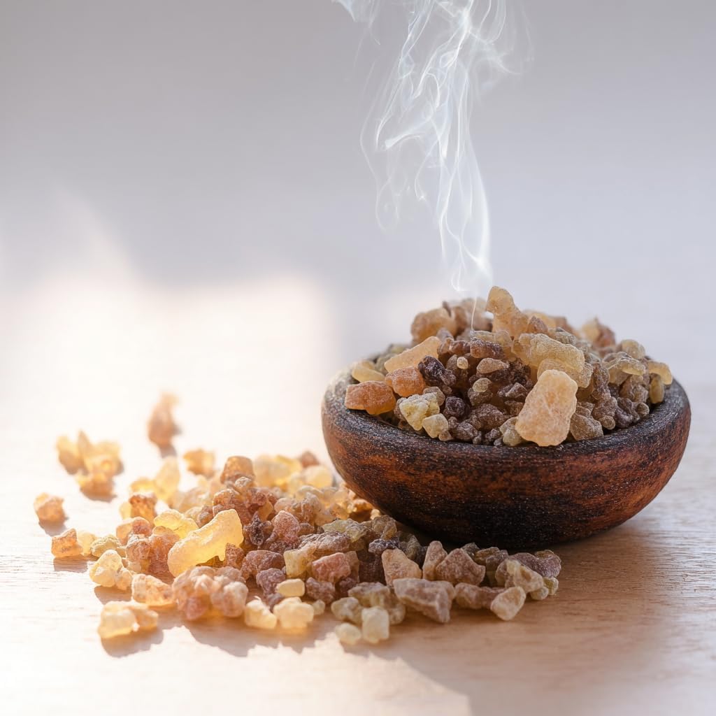 Biblical Fragrance – Premium Frankincense Incense Grains – Natural & Pure Aromatic Tears for Church Worship, Prayer & Meditation, 200 g / 0.44 lb
