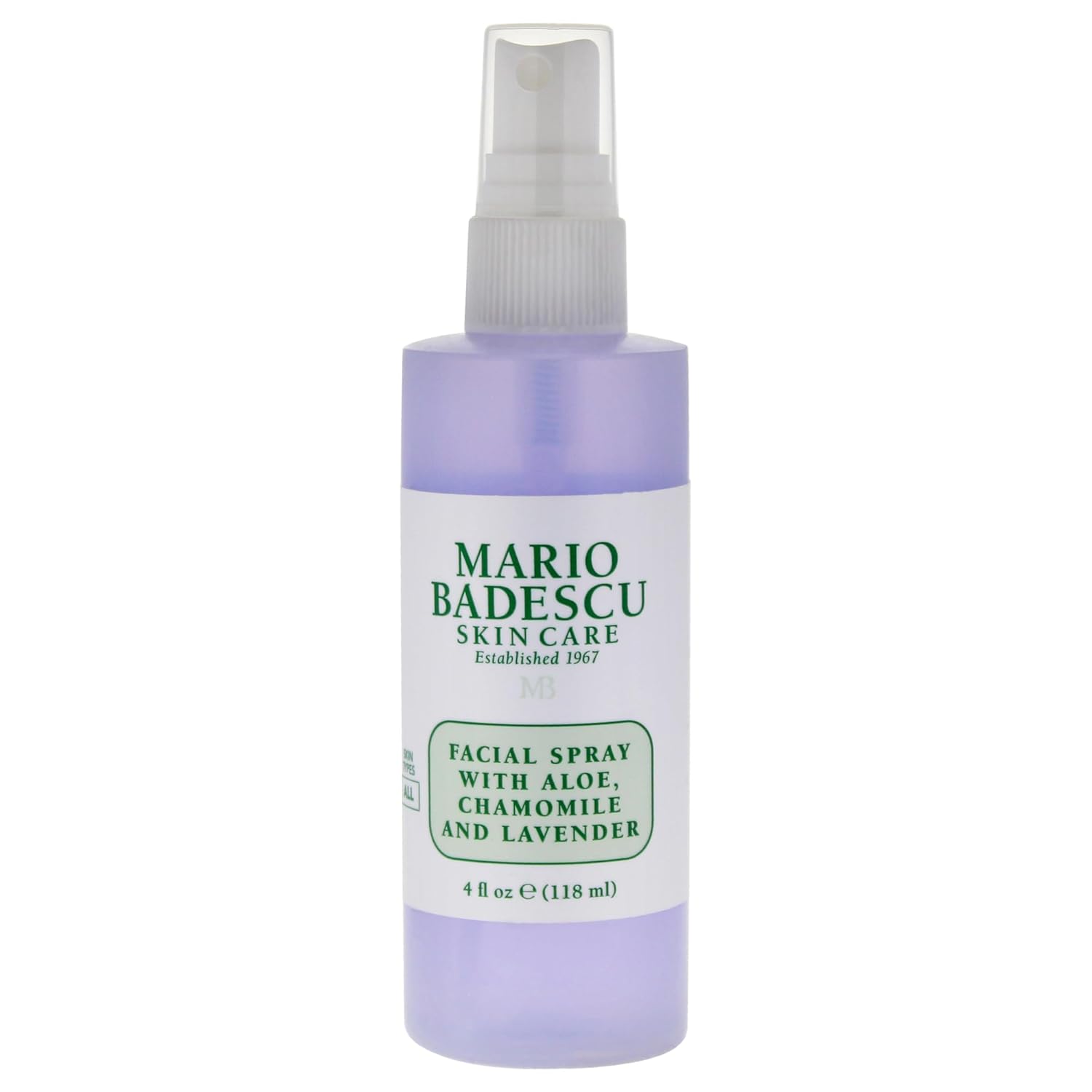 Mario Badescu Facial Spray with Aloe, Chamomile and Lavender for All Skin Types | Face Mist that Hydrates and Restores Balance & Brightness