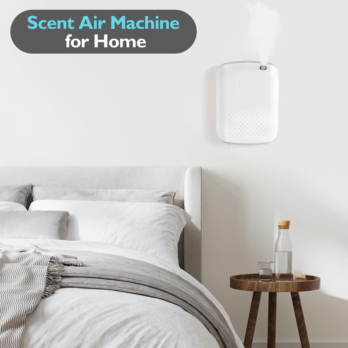 Scent Air Machine for Home, Yofuly Smart Hotel Collection Diffuser with Cold Air Technology, 400Ml Waterless Electric Oil Diffusers for Large Room, Spa, Office, 1500 Sq. Ft Coverage