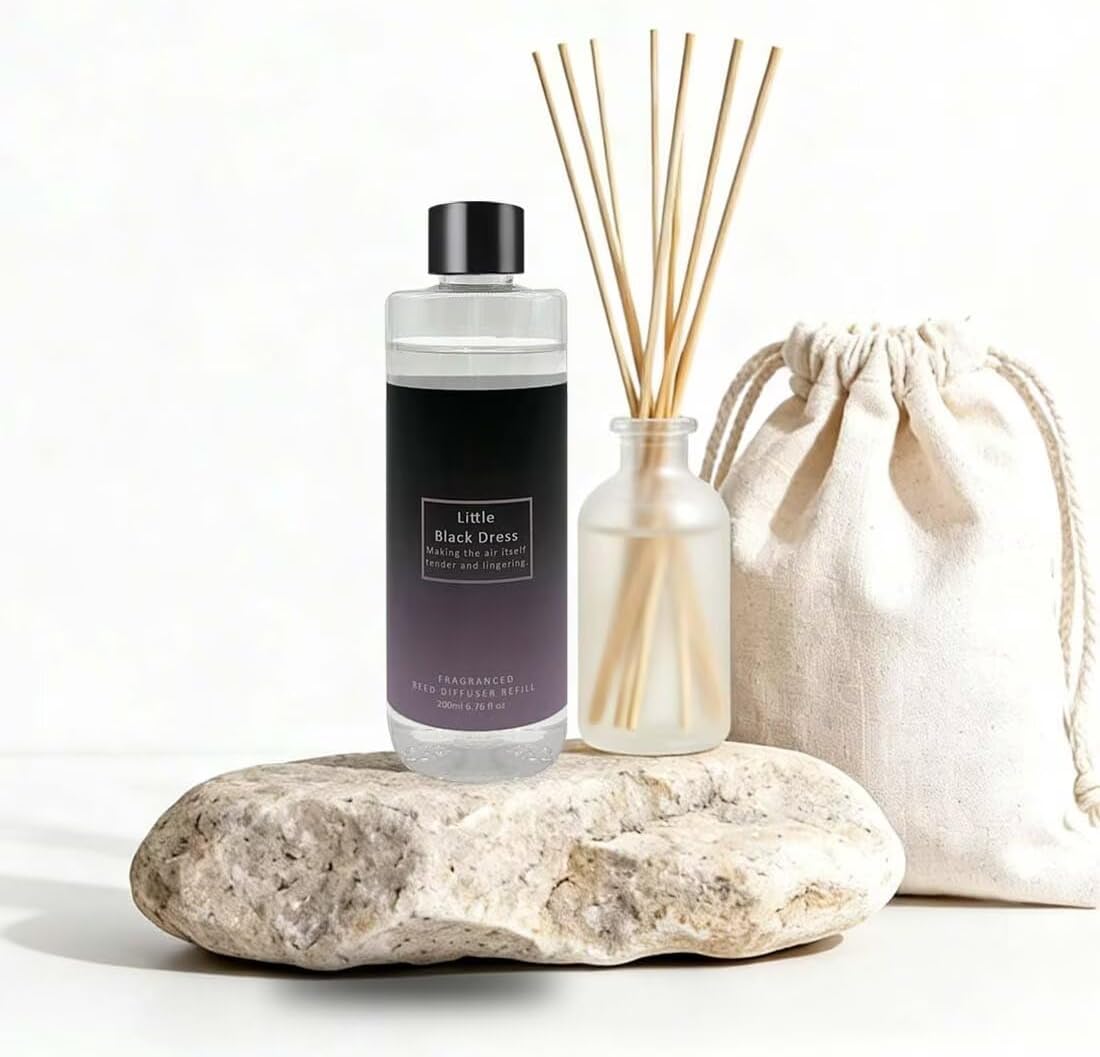 Scent Diffuser Oil Refill | 6.76 fl oz(200ml) Home Fragrance Defusers | Scented Aroma Essential Oil Reed Diffuser Bergamot&Grapefruit 200ml