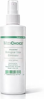 MediChoice Biological Odor Eliminator, Unscented, Pump Spray, 8 Oz, 1314OE8121 (Each of 1)
