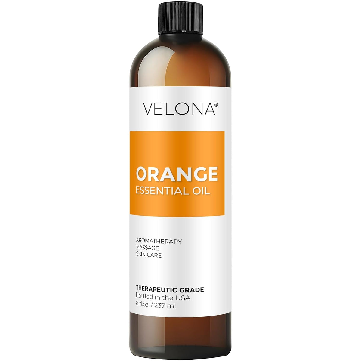Orange Essential Oil by Velona - 8 Fl Oz