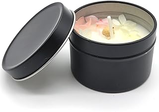 Coconut Scented Soy Candle, Aromatherapy Candle for Home | with 5% Essential Oils in a for bedroom, bathroom, yoga, travel, home decor and thoughtful gifting.
