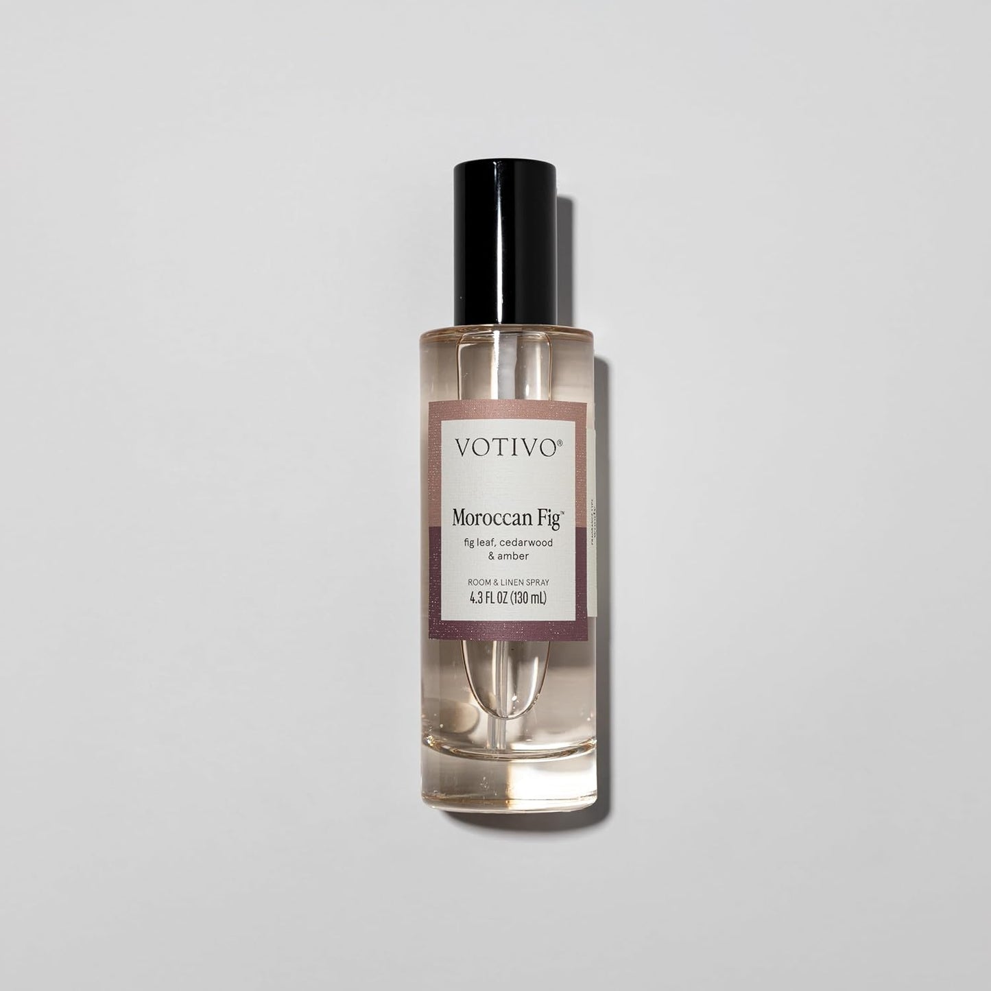 Votivo Moroccan Fig 4.3 oz Room & Linen Spray | Scented Air Freshener for Linens & Living Areas | Premium Long Lasting Fragrance