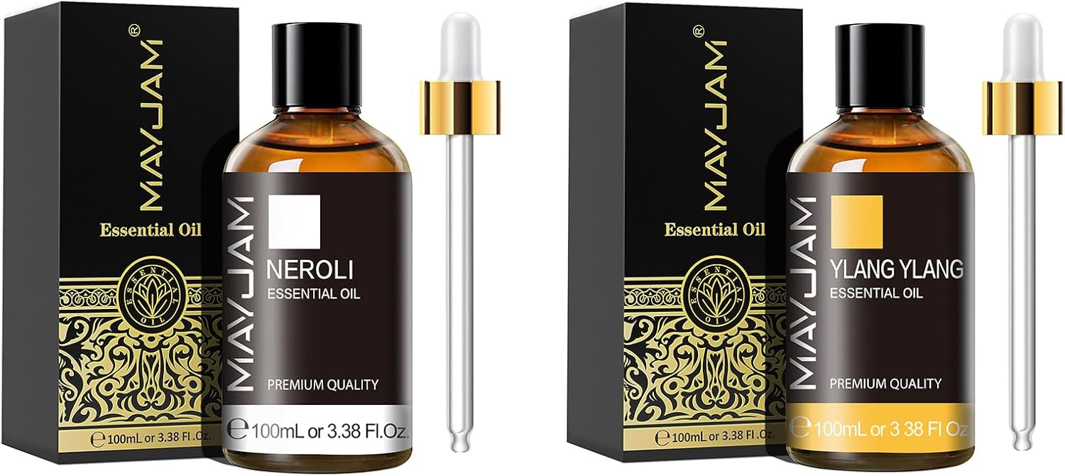 MAYJAM 100ML/3.38FL.OZ Neroli Essential Oil and Ylang Ylang Essential Oil