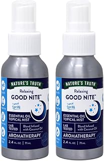 Nature's Truth Good Nite Essential Oil Topical Mist, Calming Blend, Yoga, & Aroma Spray, 2.4 FL OZ - 2 Pack