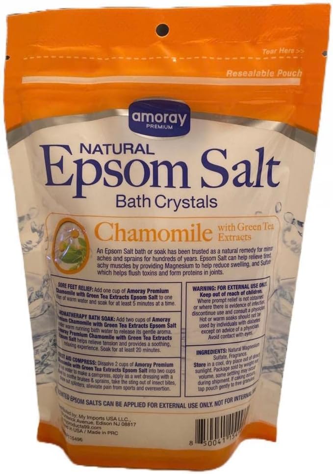Natural Epsom Salt Bath Crystals