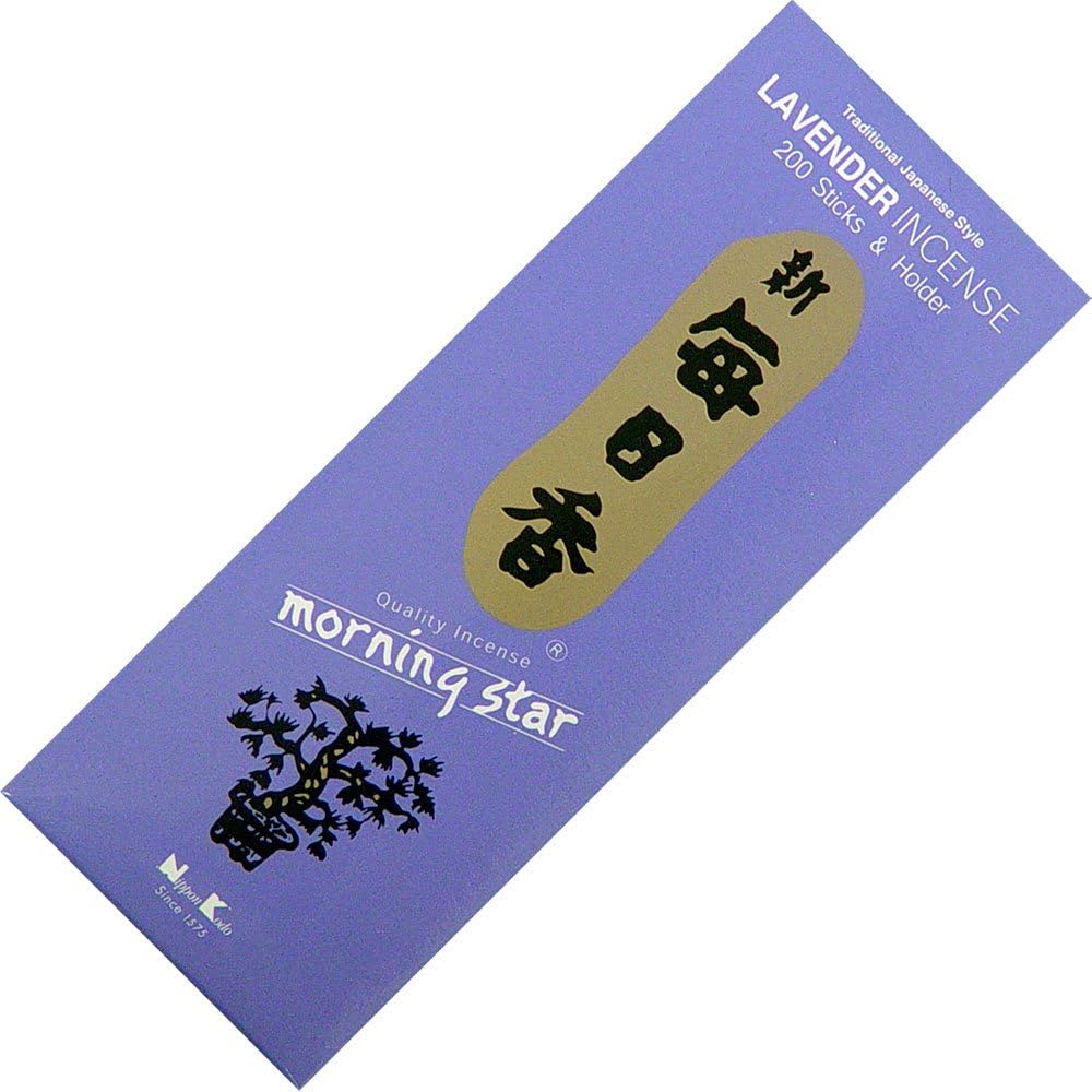 Lavender Incense Sticks - 200 Count by Nippon Kodo