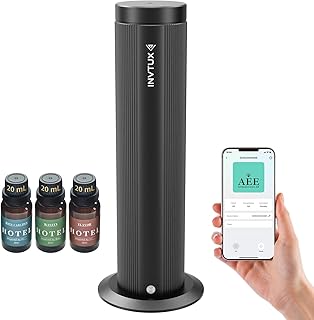 Waterless Essential Oil Diffuser Corded Diffuser with Hotel Collection Diffuser Oil, Scent Diffuser Starter Kit Cold Air Diffuser Oil Machine 1000 Sq Ft Coverage for Home Office Lobby Hotel