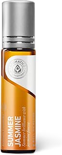 Aromatics International Summer Jasmine Essential Oil Blend Roll On, 10ml | Floral Aromatherapy Oil, Calming Roller for Daily Use