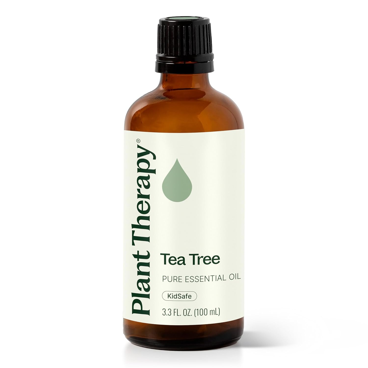 Plant Therapy Tea Tree Essential Oil, 100 mL (3.3 oz), Melaleuca alternifolia, 100% Pure and Undiluted, Natural Aromatherapy for Skin, Hair & Home