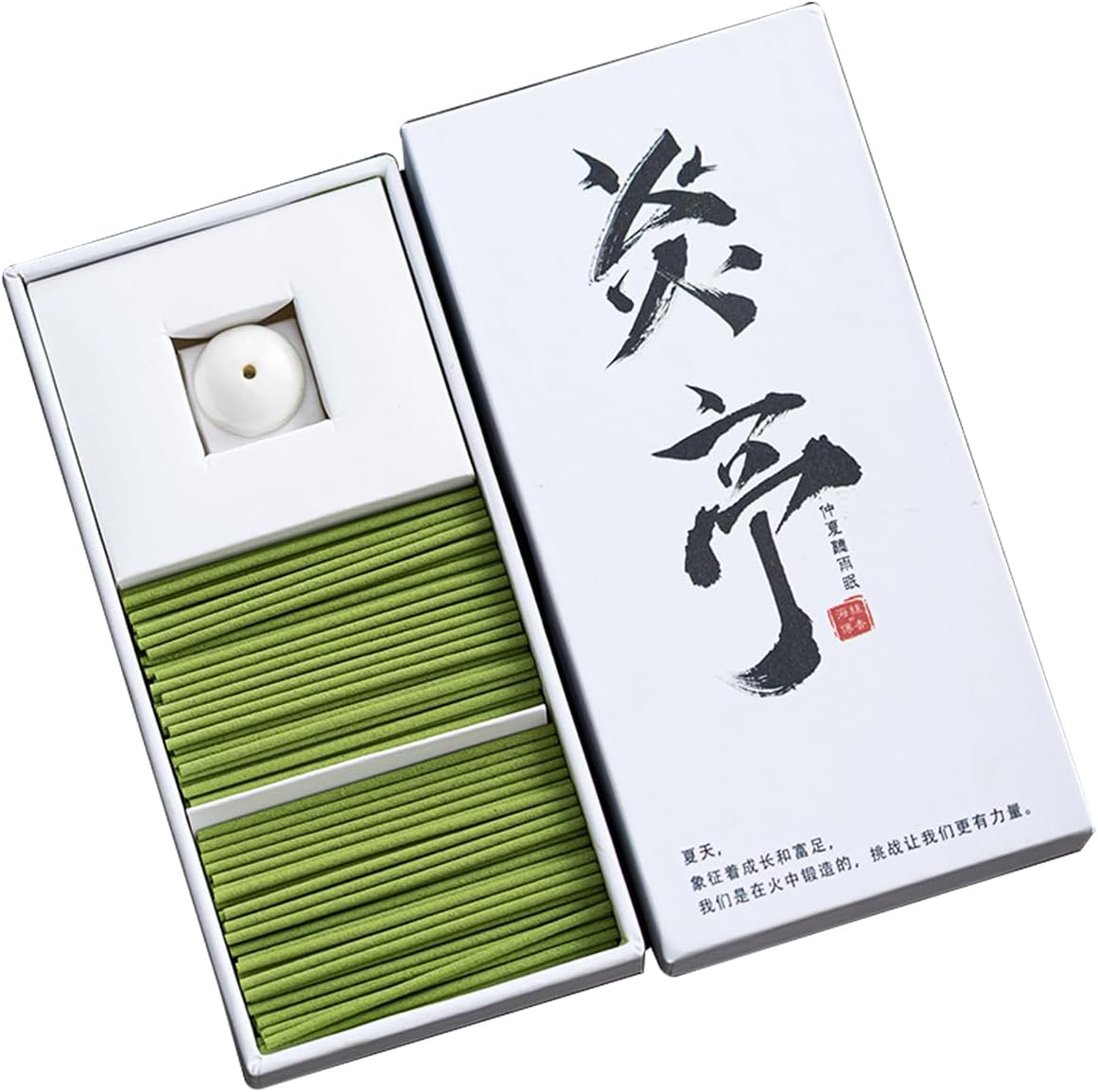 Four Season Summer Breeze Premium Sandalwood Incense – 17g, 100 Sticks – Handmade Japanese-Style Aroma for Home, Office, Spa
